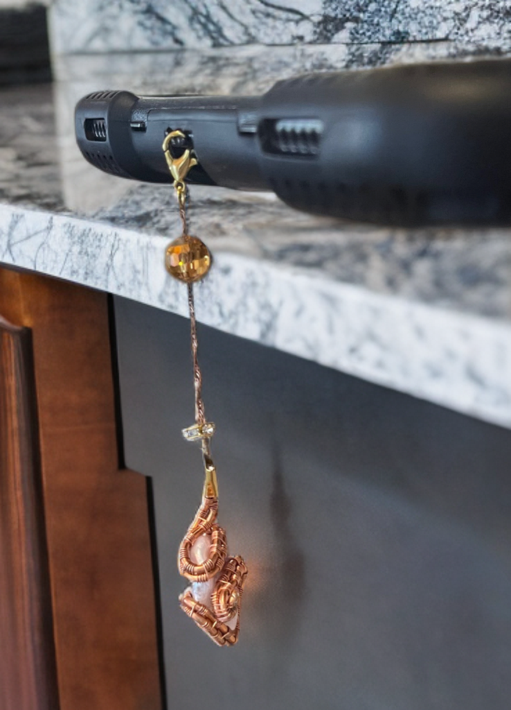 One-of-a-Kind Baroque Pearl USB-C Port Charm